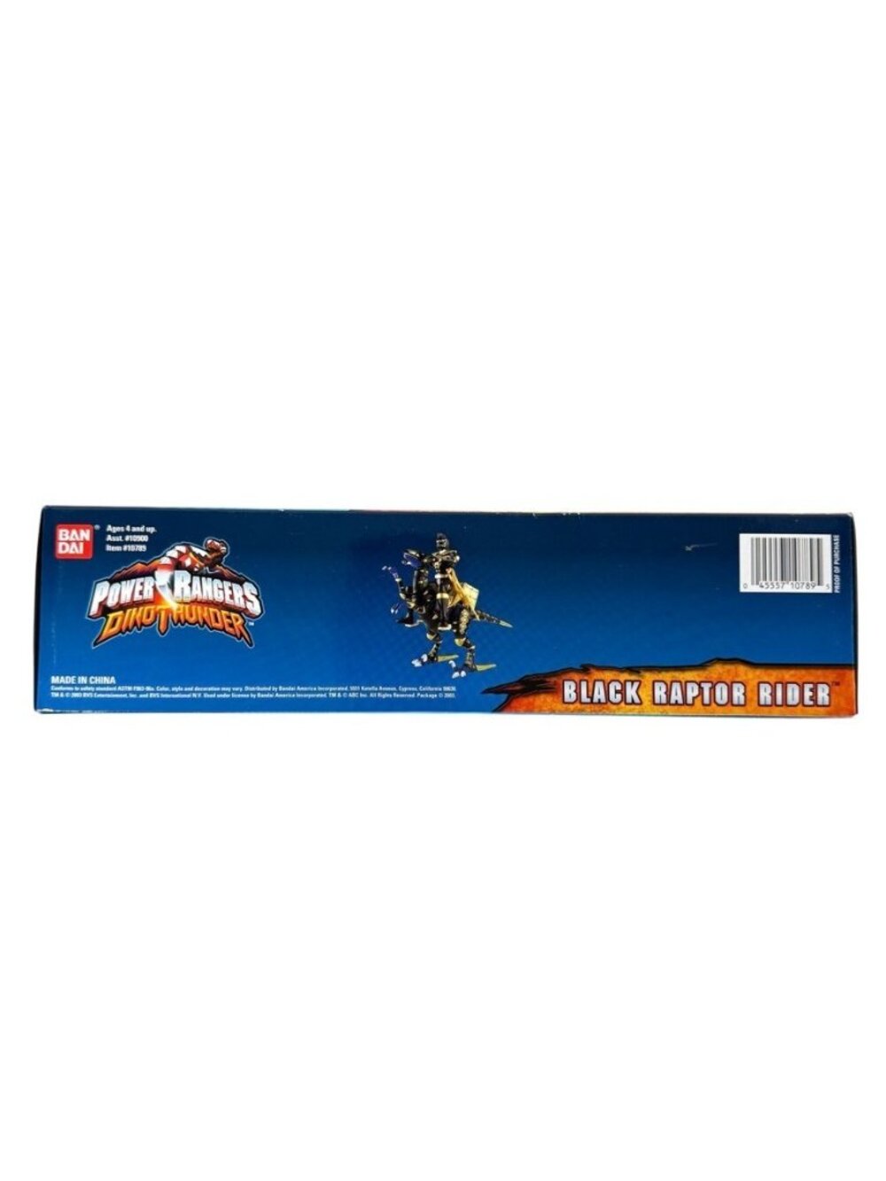 Power Rangers Dino Thunder Black Raptor Rider Complete With Instructions - Picture 5 of 8
